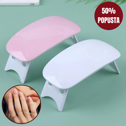 UV Lampa Za Sušenje Noktiju + Veštački Nokti